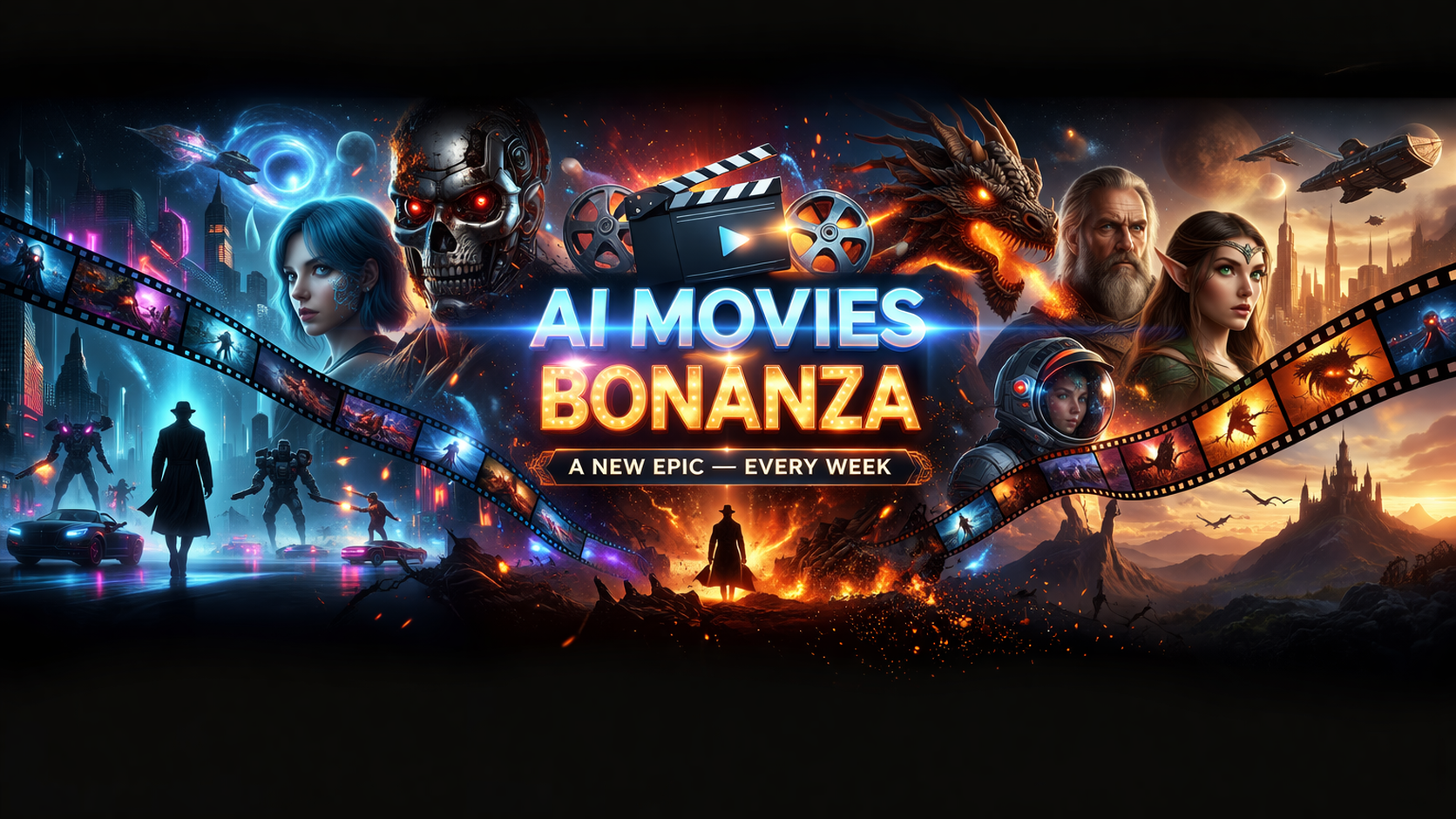 AI Movies Bonanza YouTube banner
