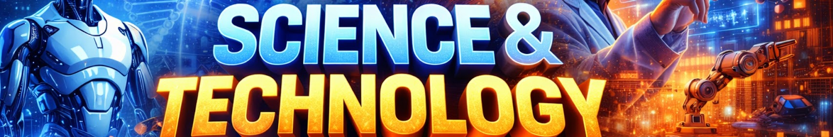 Science and Technology YouTube banner
